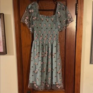 Floral Baltic Born Dress in Green